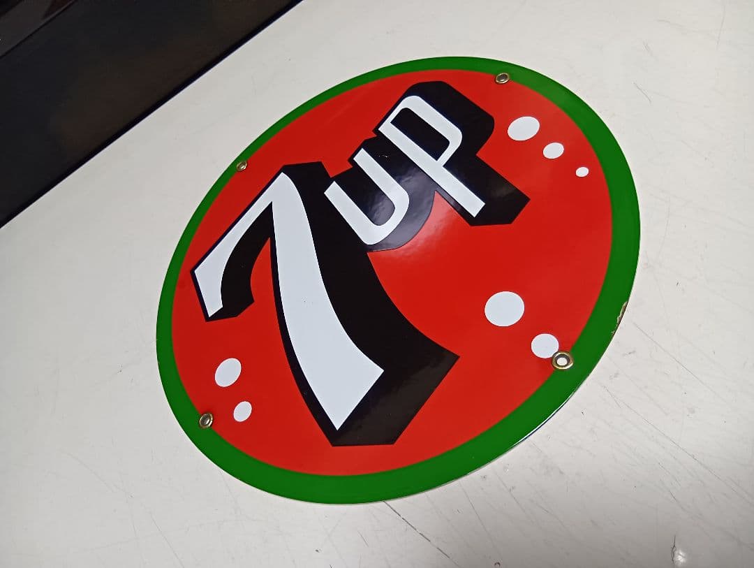 レア　1970's　USA製　琺瑯　看板　エナメル　サイン　プレート　５枚