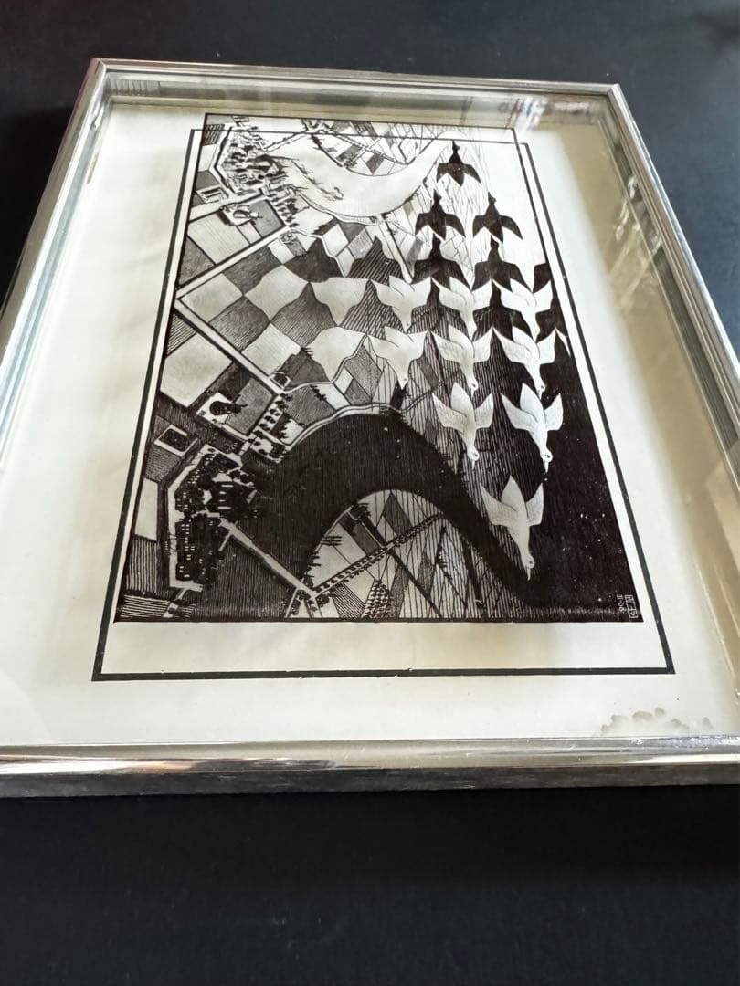 M.C. Escher mcエッシャー　Day&Night 昼と夜