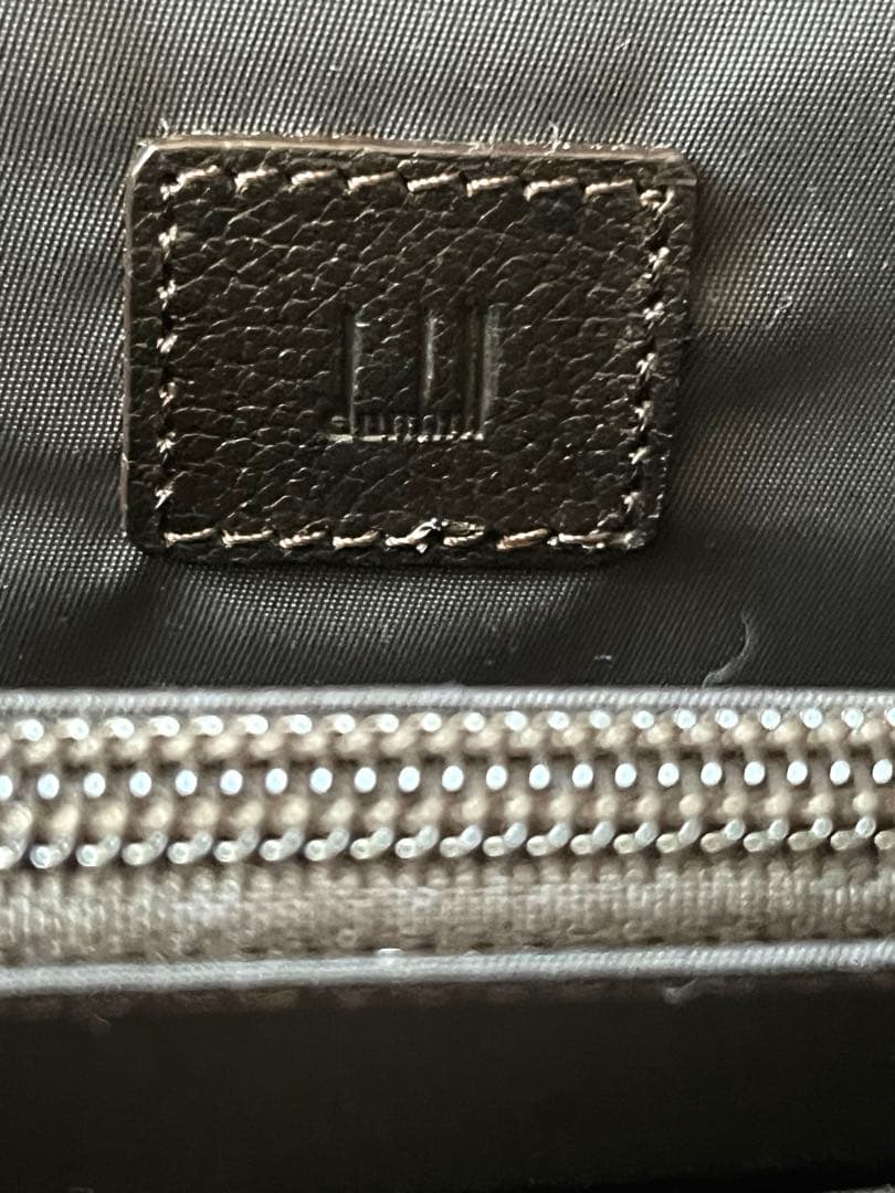 ⭐️新品タグ⭐ダンヒルブラウンクラッチバッグ&セカンドバッグ ダイヤル式ロック付き