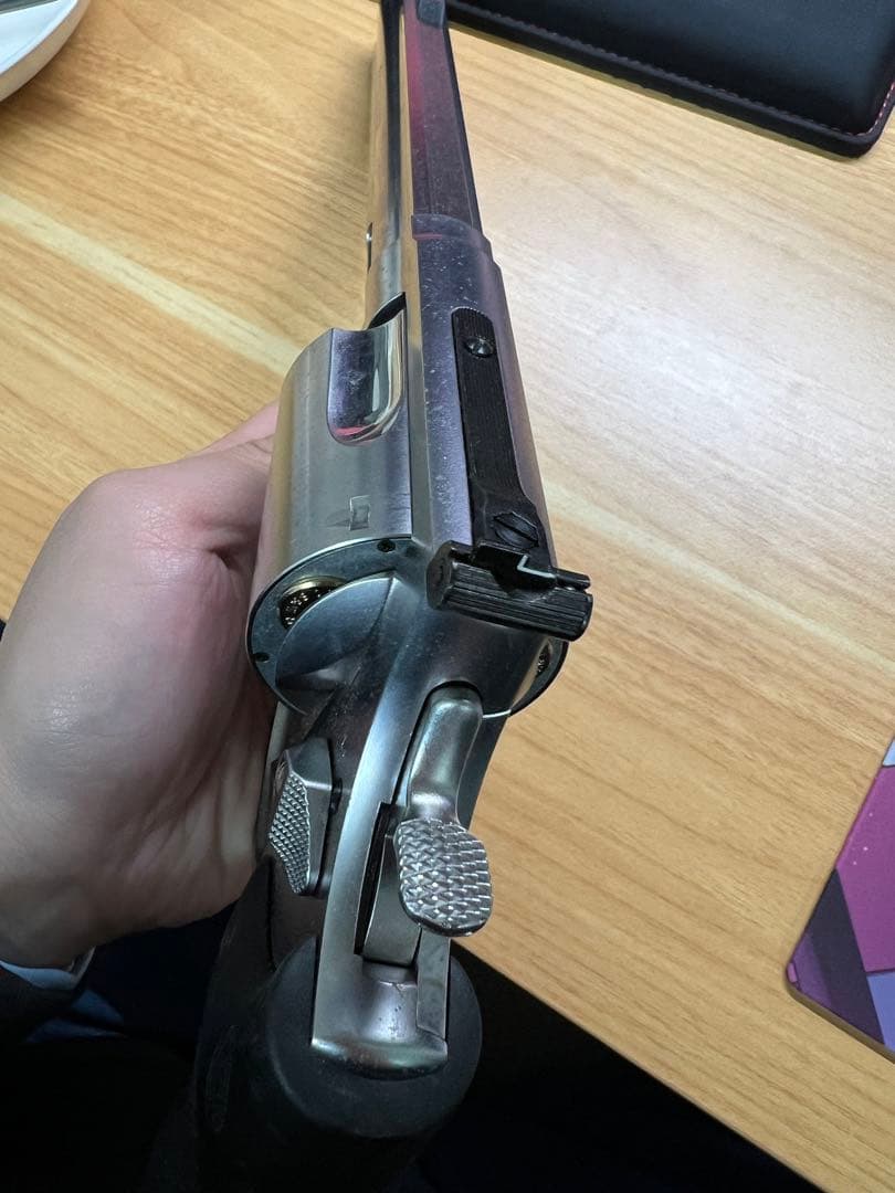 TANAKA ASGK M500 S&W ガスリボルバー シルバー