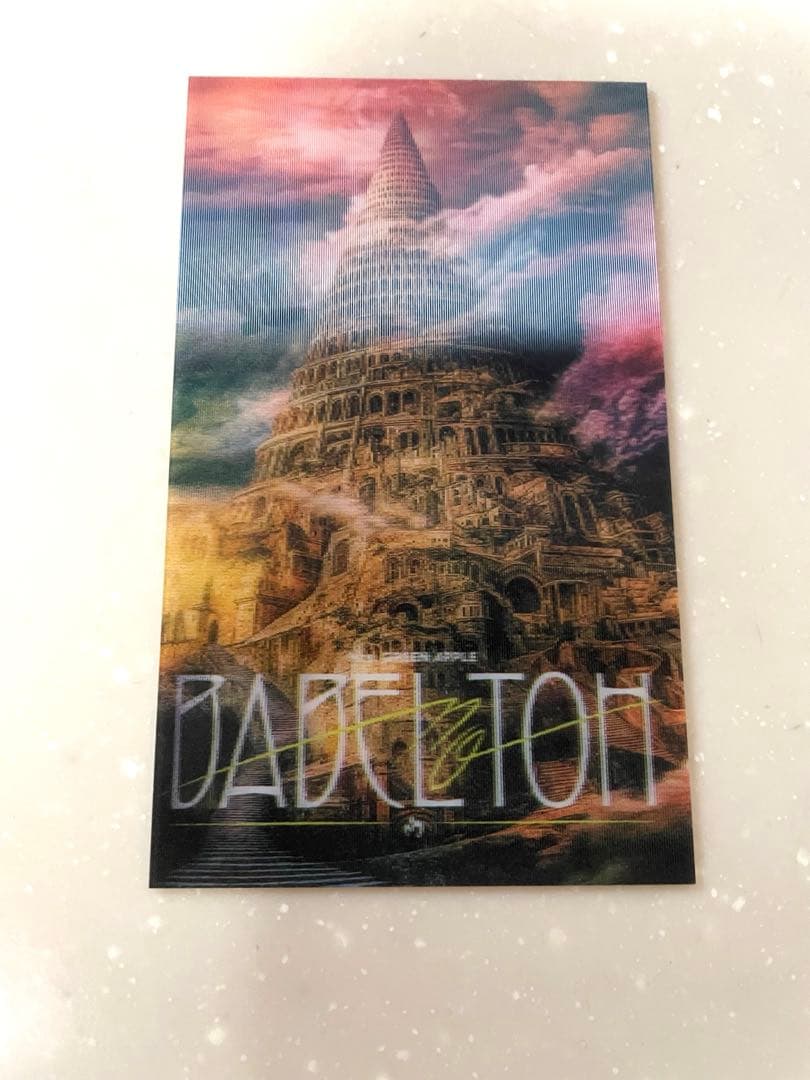 ミセスグリーンアップル　ペンライト　２本セットバベルの塔　特典ステッカー付