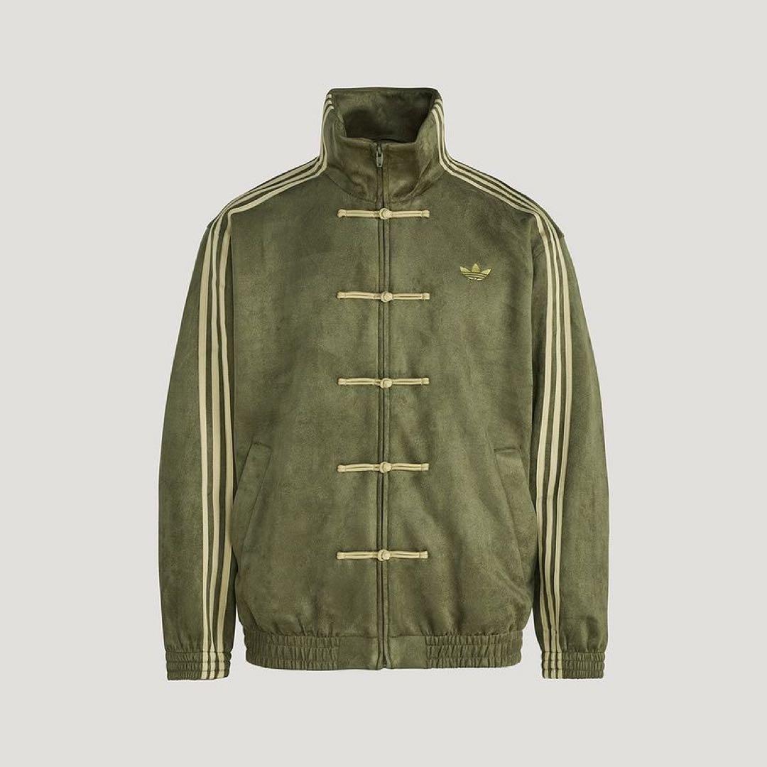 アディダス 中国限定 蛇年トラックジャケット緑　Mサイズ”