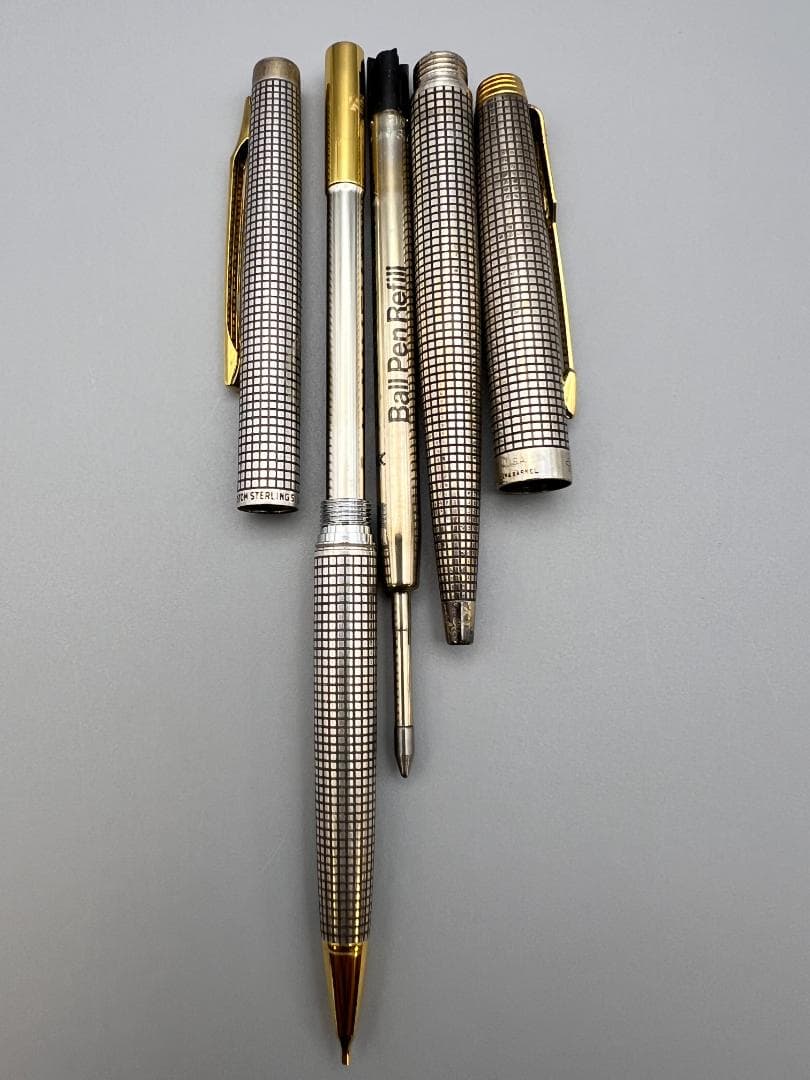 パーカー Parker USA製 スターリング　ボールペン　シャーペン ２本