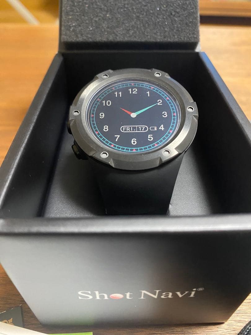 Shot Navi Evolve PRO Touch ゴルフGPSウォッチ　黒