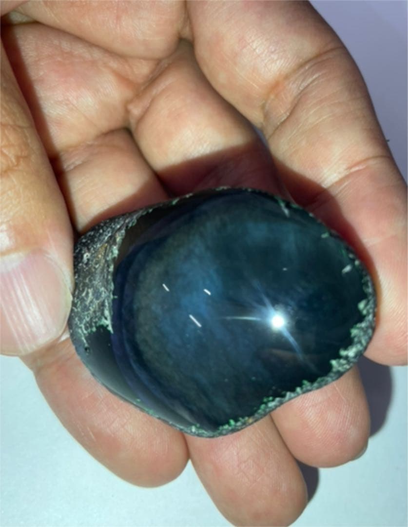 研磨品　十勝石玲瓏5個セット+玲瓏原石ランダムおまけ2個