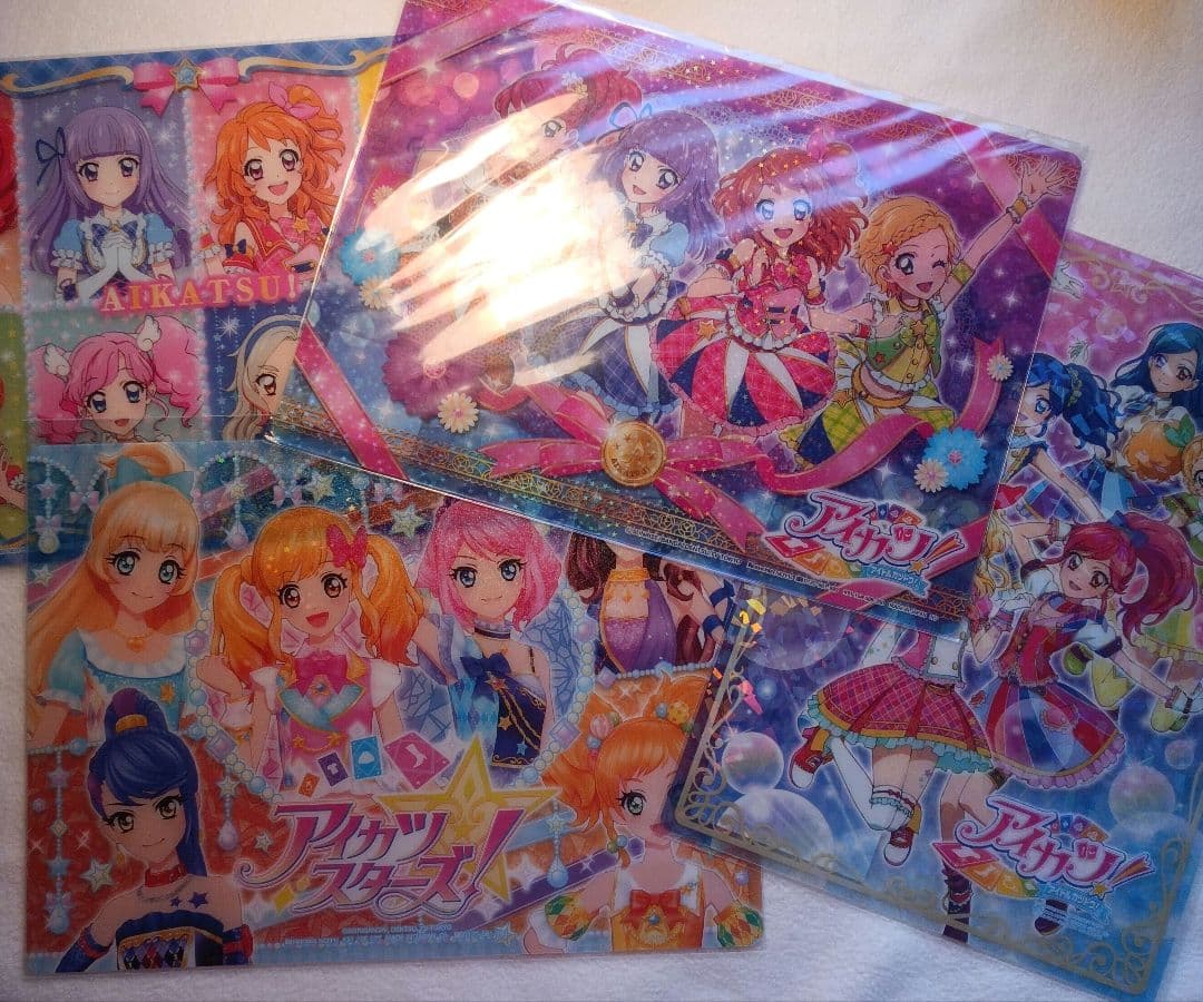 下敷き　アイカツ