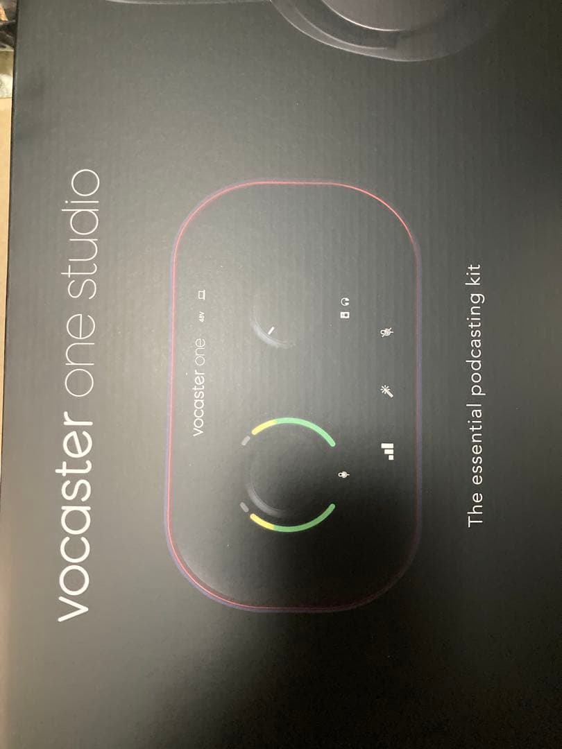 Vocaster One Studio ポッドキャスティングキット