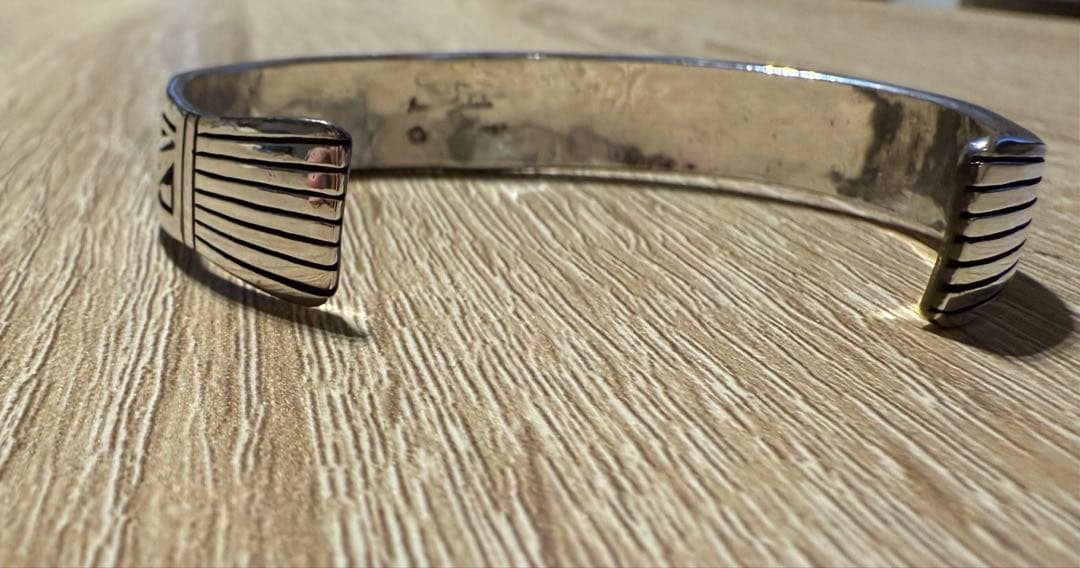 ホピ族バングル　ジェイソンタカラ JASON TAKALA 14K