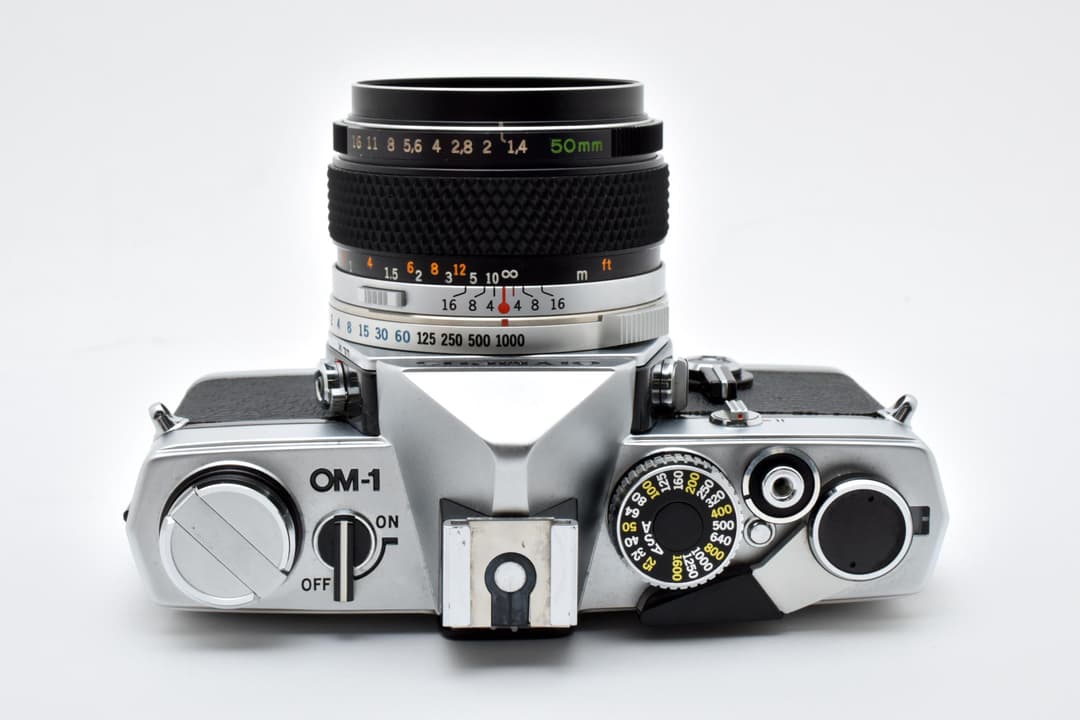 Olympus OM-1 50mm F1.4 露出計はスマホアプリ #8971