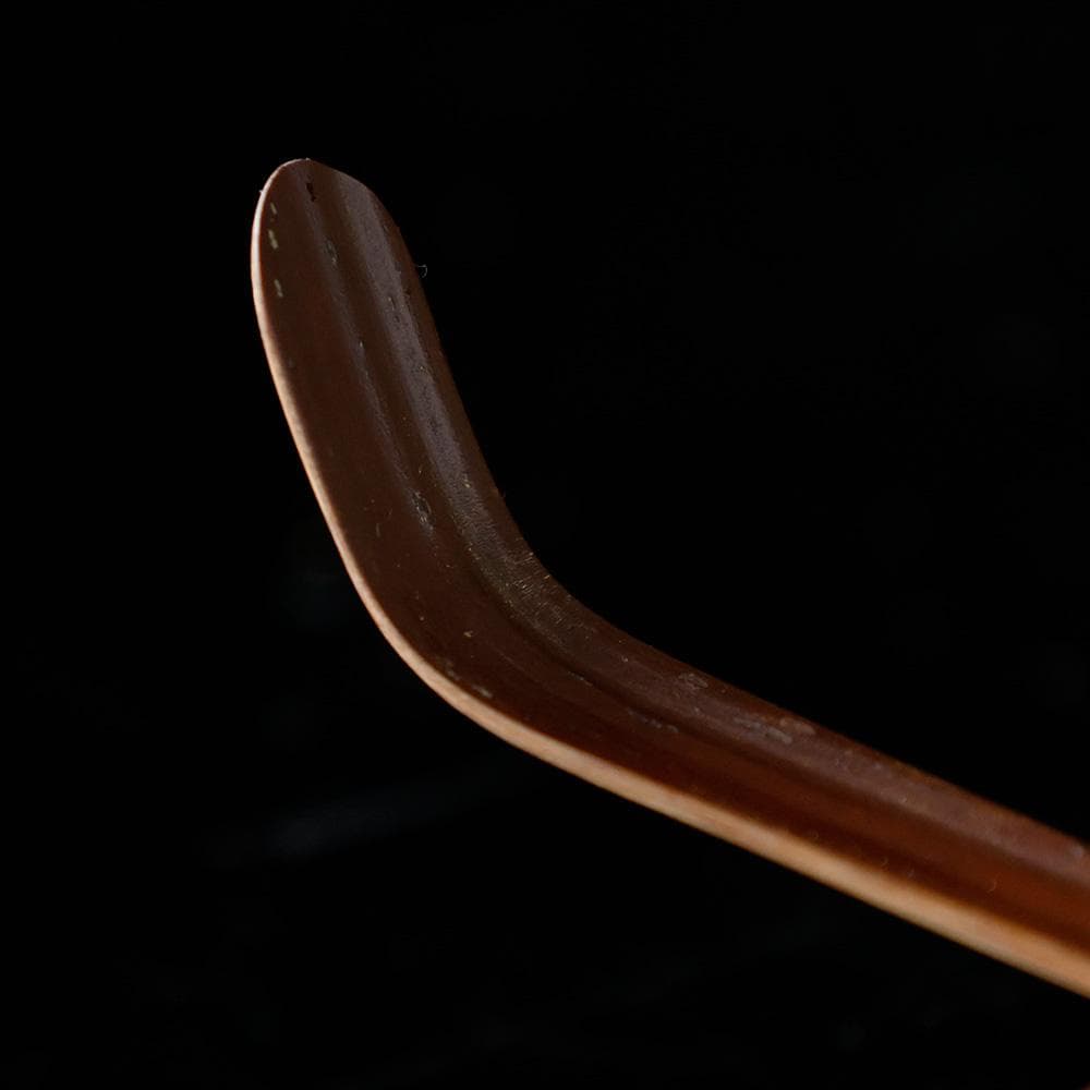 建仁寺 八代管長 竹田益州 煤竹 茶杓 高野宗陵作 銘 常磐 共筒 共箱 紙外箱