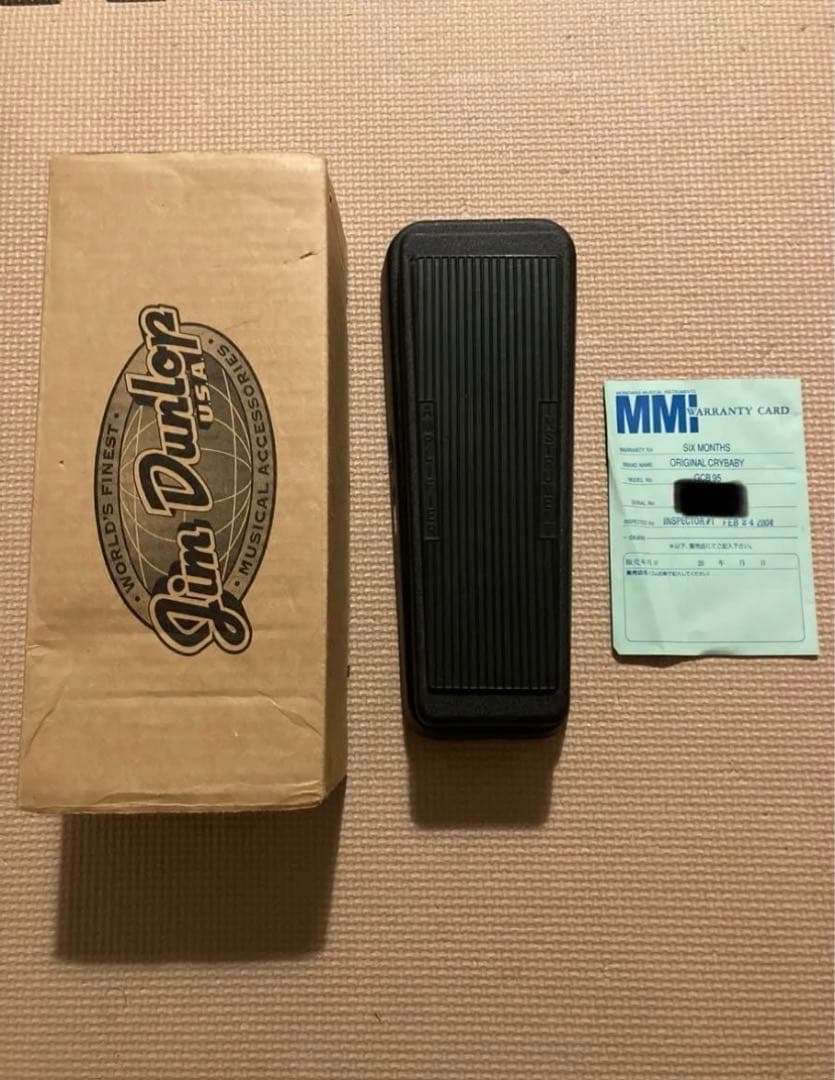 Jim Dunlop GCB-95 ワウペダル WAH CRY BABY