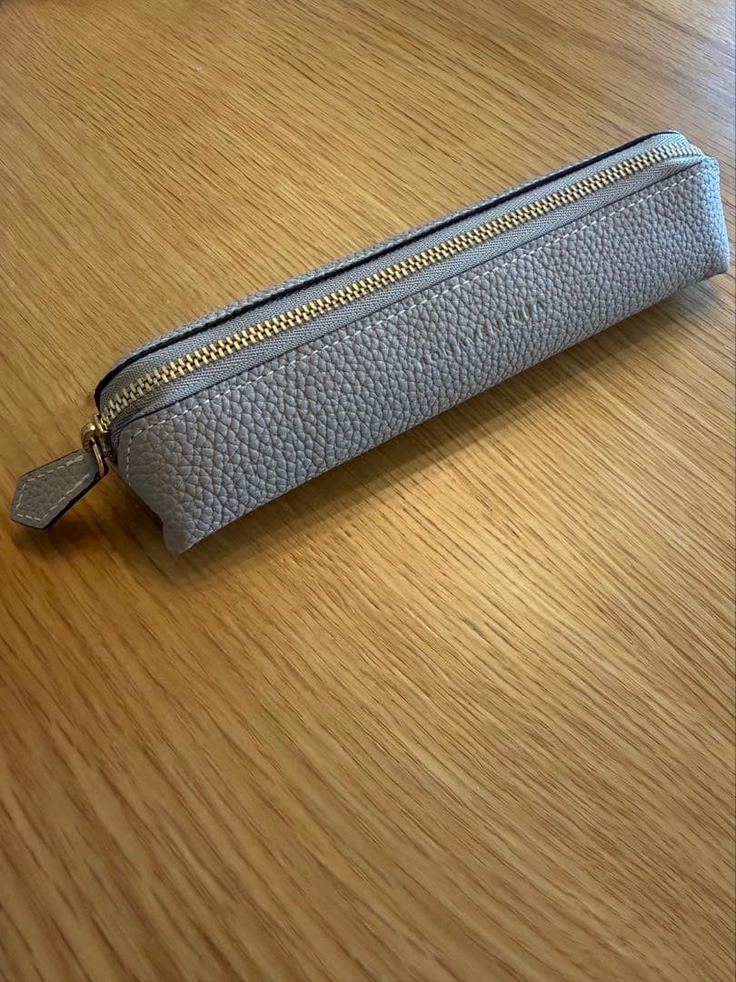 ボナベンチュラ ペンケース グレージュ