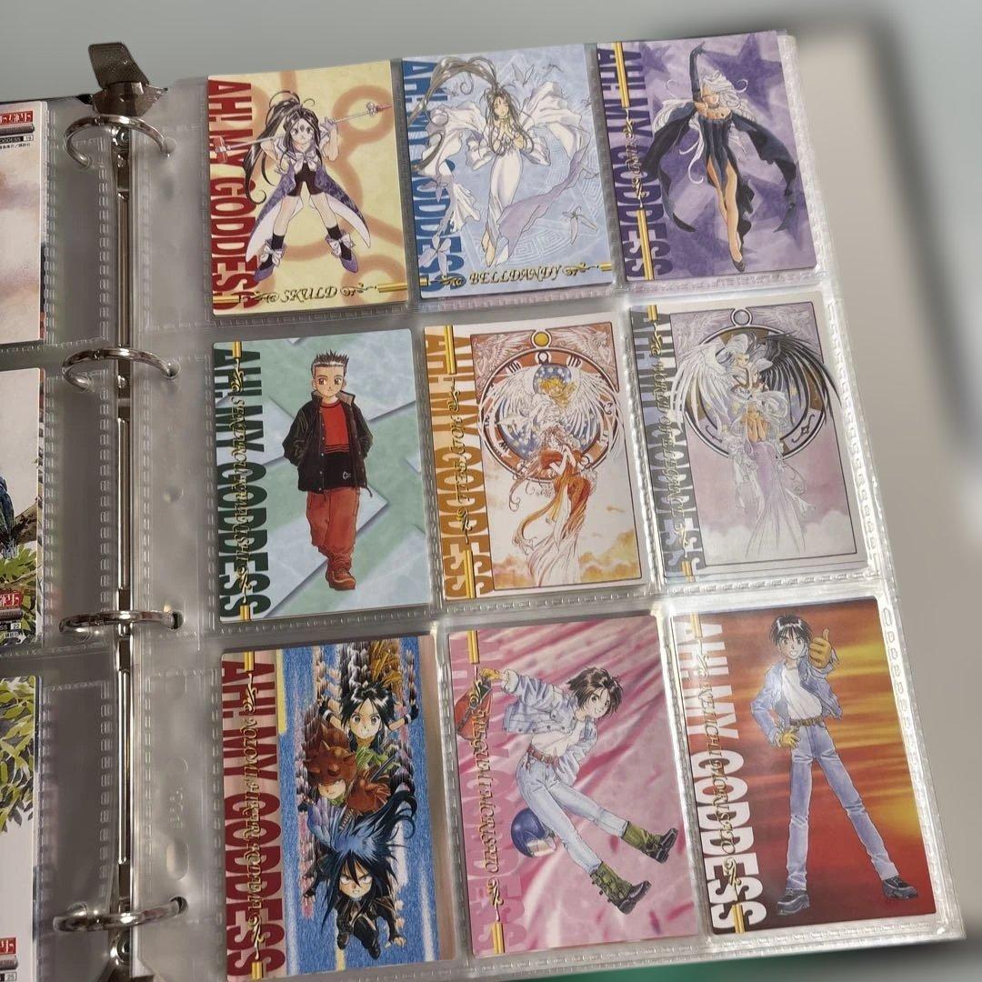 ああっ女神さまっ カード パーフェクトコレクション　バインダー　藤島康介　大量