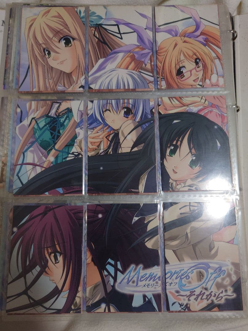 メモリーズオフシリーズ　トレカ