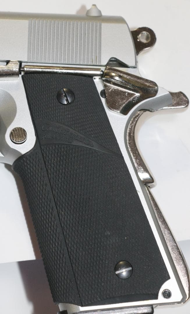 MGC　AＢＳ樹脂製モデルガン コルト GM　ＭＫⅣマットシルバーSPG合法品