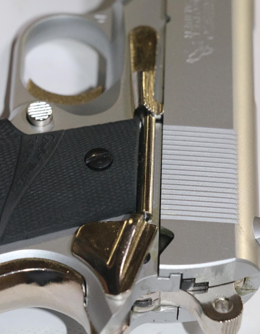 MGC　AＢＳ樹脂製モデルガン コルト GM　ＭＫⅣマットシルバーSPG合法品