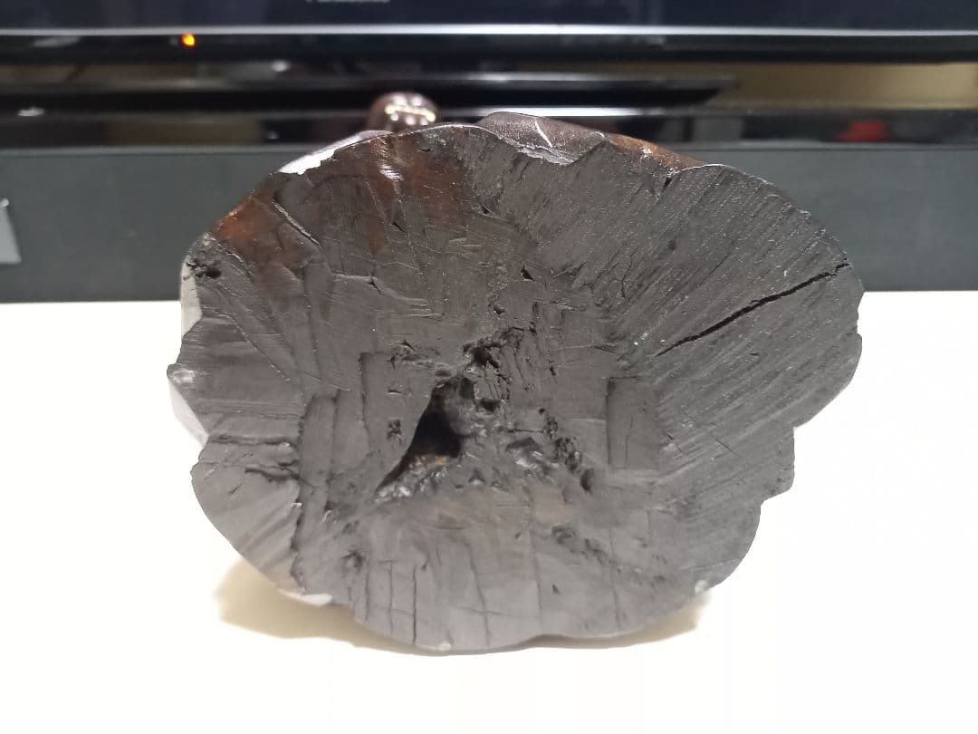 骨董　根木　唐木　無垢材　手彫り　硝子眼　唐獅子　細密　細工