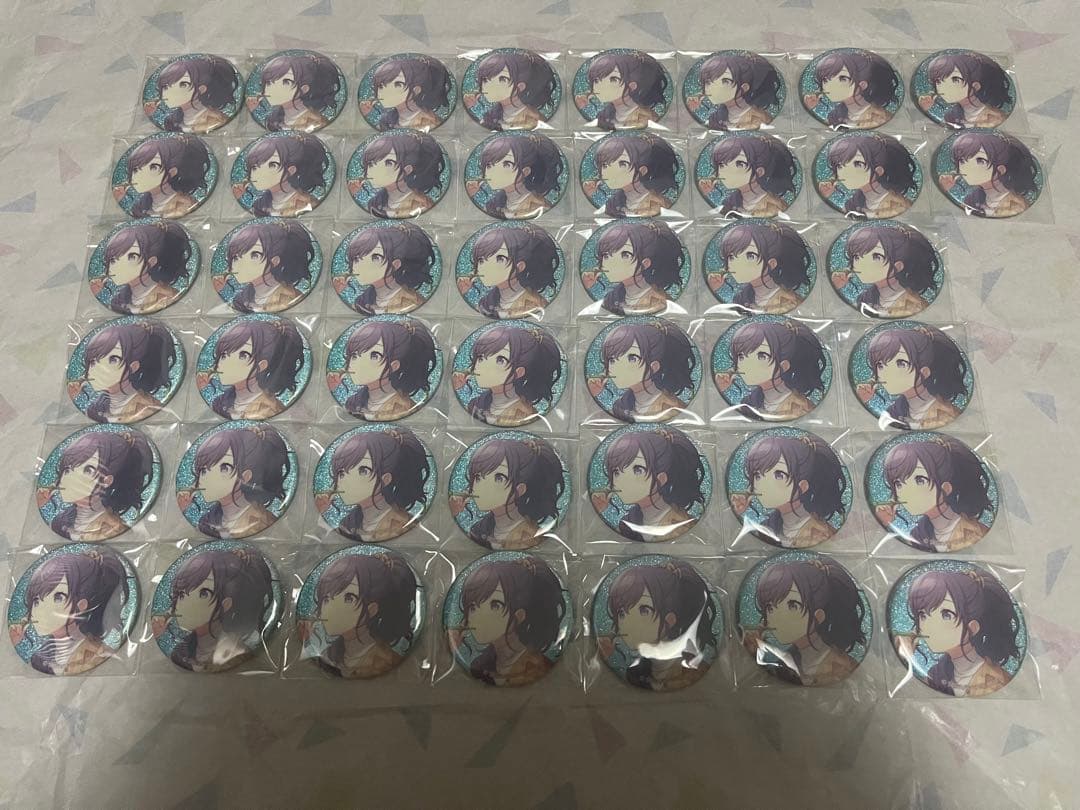 プロセカ グリッター缶バッジ グリ缶 41A 朝比奈まふゆ 43点