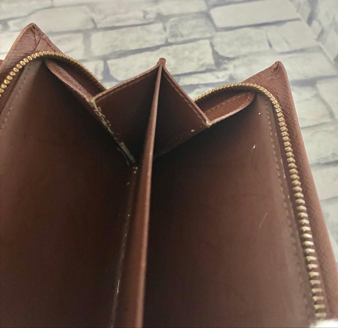 『美品』ルイヴィトン 二つ折り財布 ポルトモネ ビエ トレゾール モノグラム