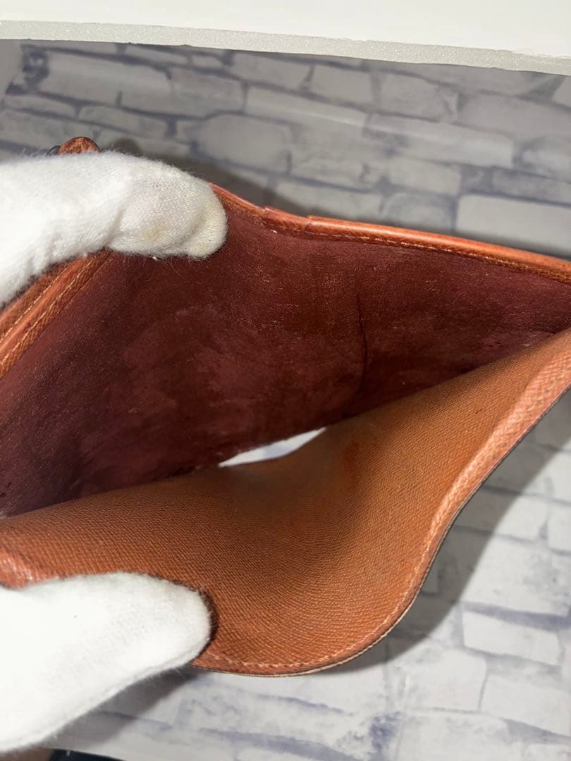 『美品』ルイヴィトン 二つ折り財布 ポルトモネ ビエ トレゾール モノグラム