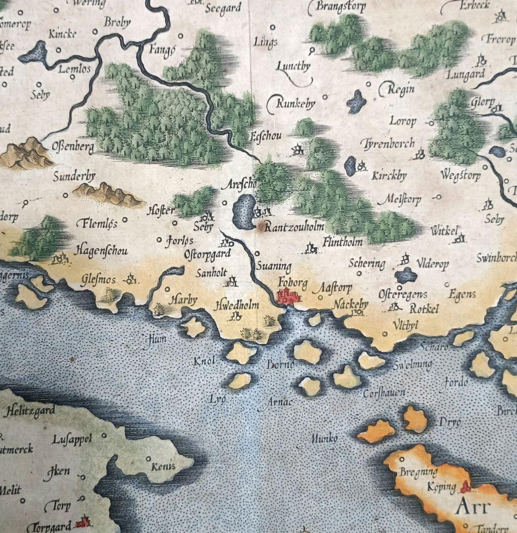 額装品　G.MERCATOR メルカトル　「FIONIA」デンマーク　稀少　美品