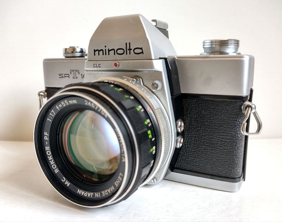 174【匿名配送】 ミノルタ SRT101 一眼レフ フィルムカメラ 露出計OK