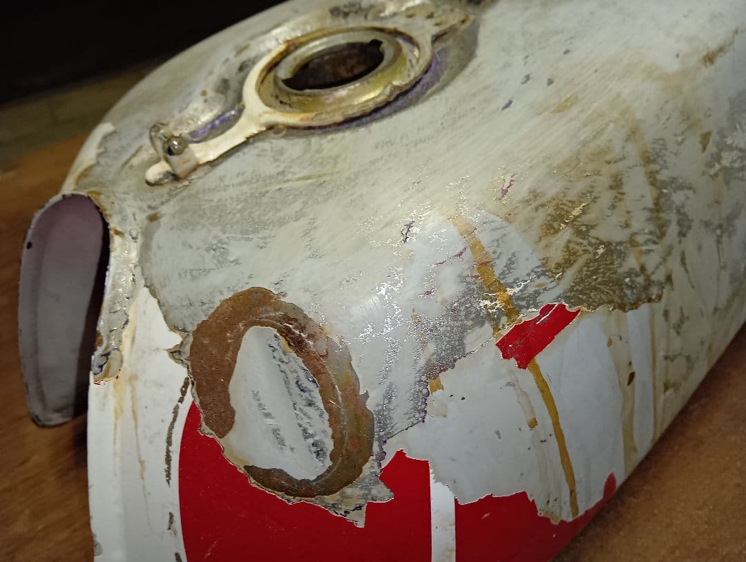 CB400N CB250N純正タンク　補修ベース　バブ　ホーク　ジャンク