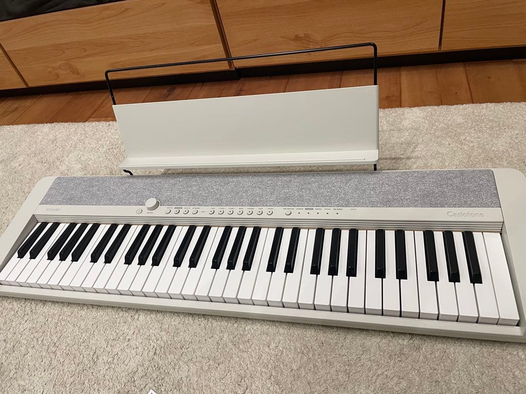 Casiotone CT-S1 WE カシオトーン 61鍵キーボード ホワイト