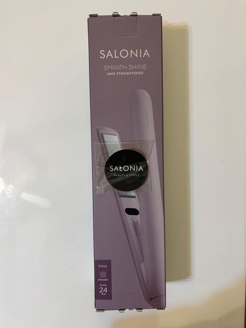 SALONIA SMOOTH SHINE ヘアアイロン 24mm