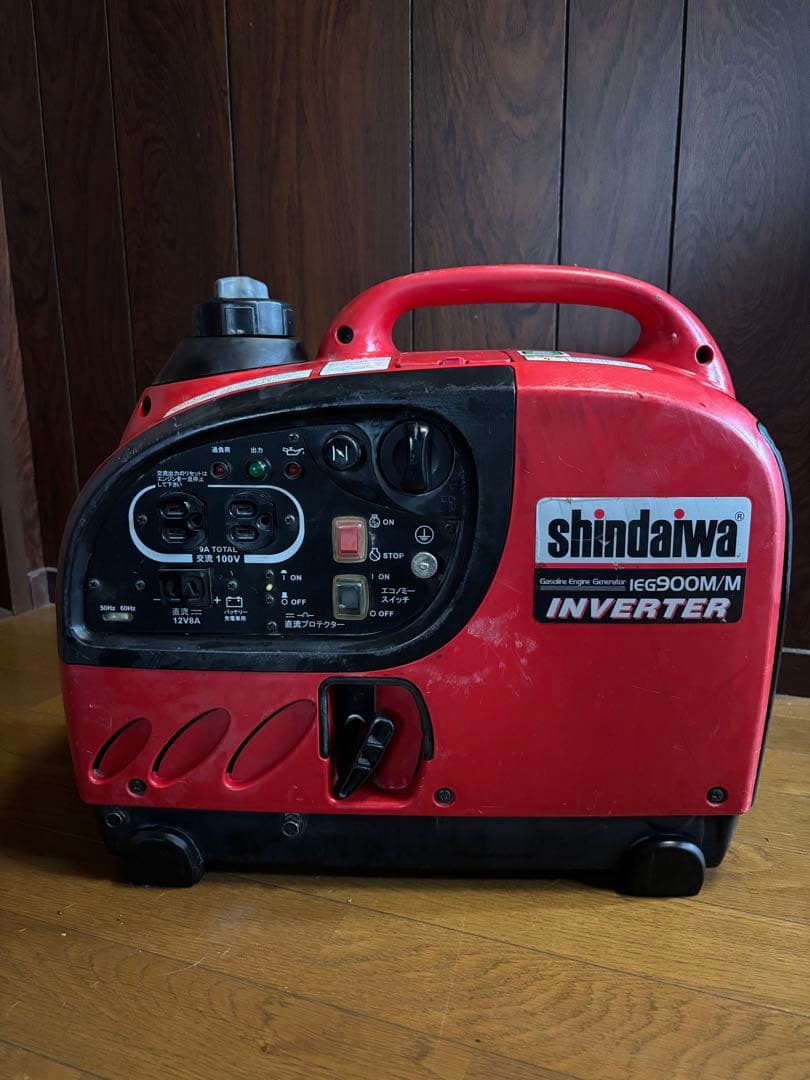 新ダイワ　インバーター発電機　IEG900M/M