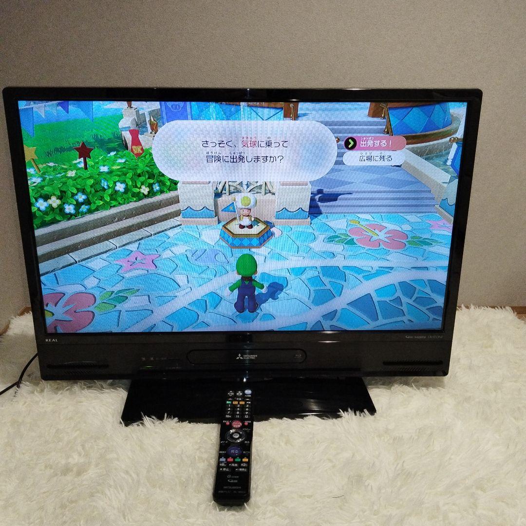 極美品 三菱 REAL LCD-A32BHR9 32インチ ブルーレイ&HDD