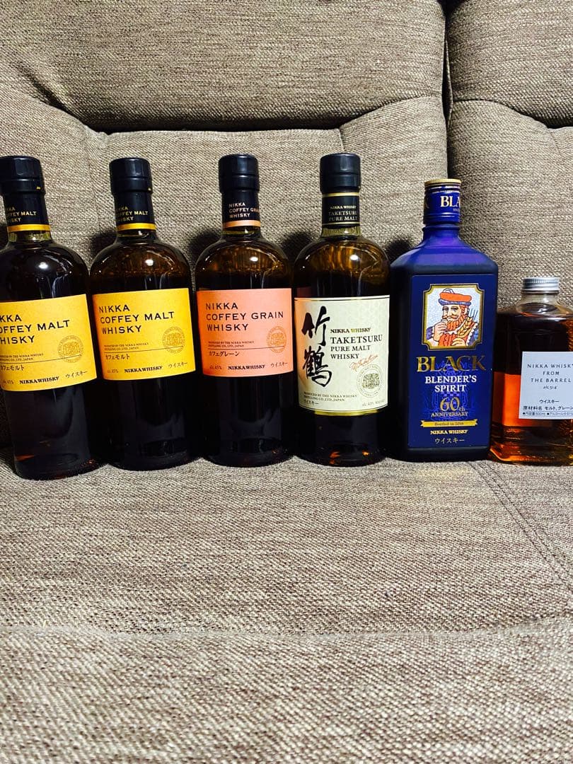 よん　　ニッカウイスキー 6本セット