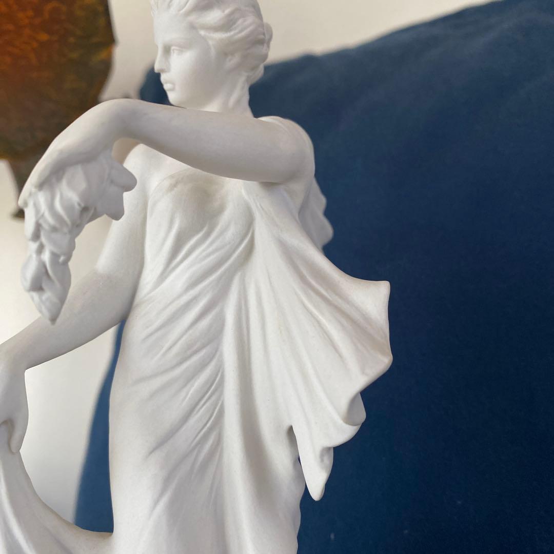 ウェッジウッド　ジャスパー　フィギュア　置物　彫像　限定品　ペールブルー