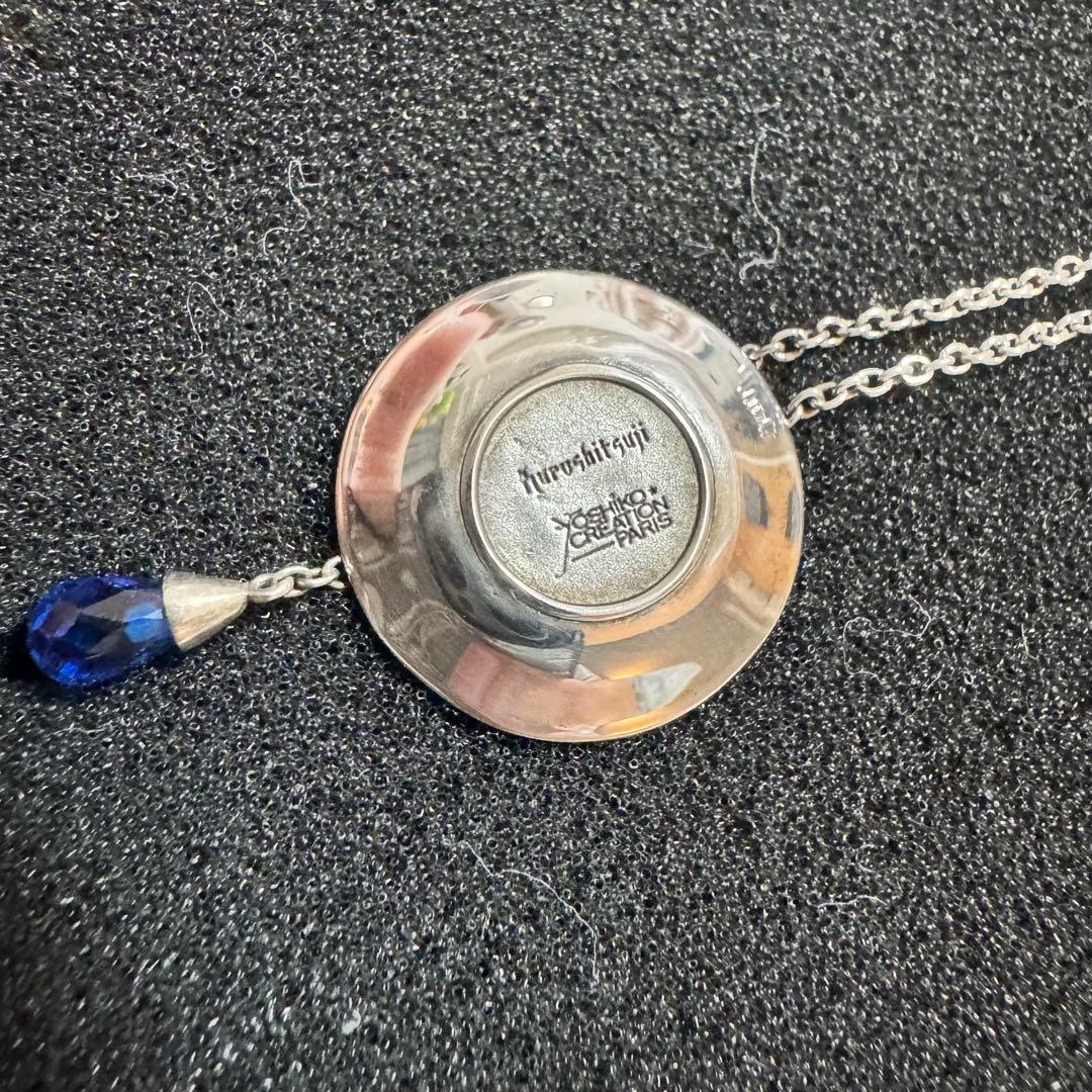 美品　黒執事 原画展 10周年 限定 ネックレス ブルー　青 希少