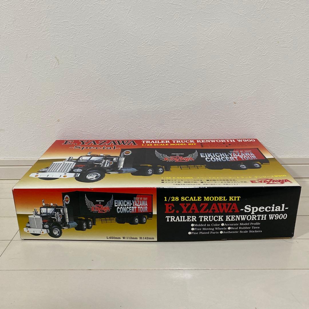 激レア！未組立 矢沢永吉 トランポ スペシャル トレーラートラック プラモデル